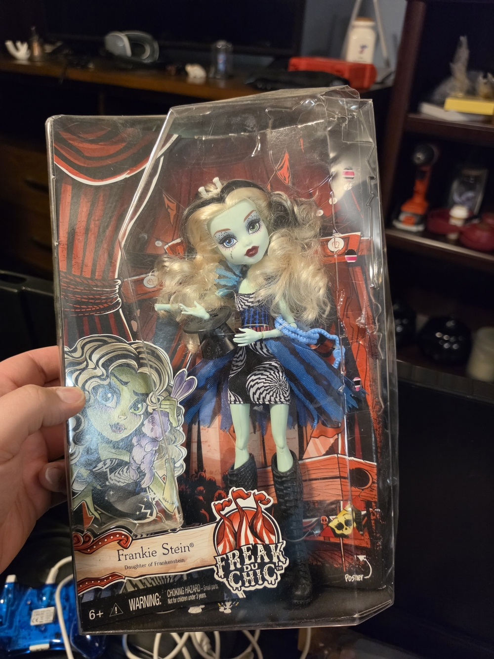 Frankie Stein Doll - Blue & Black Freak Ou Chic Collection 2014